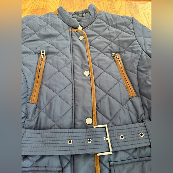 Tommy Hilfiger Navy Quilted Lightweight Jacket. - Size Medium - Picture 3 of 14